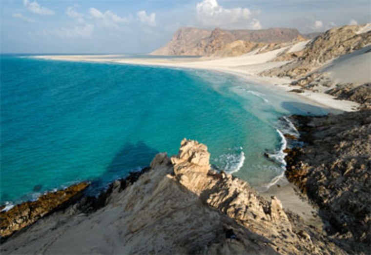 A1GT1T Qalansiyah bay Sokotra island Yemen
