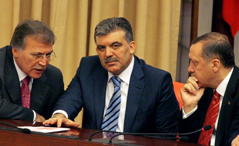 Recep Tayyip Erdogan, Abdullah Gul, Mehmet Ali Sahin