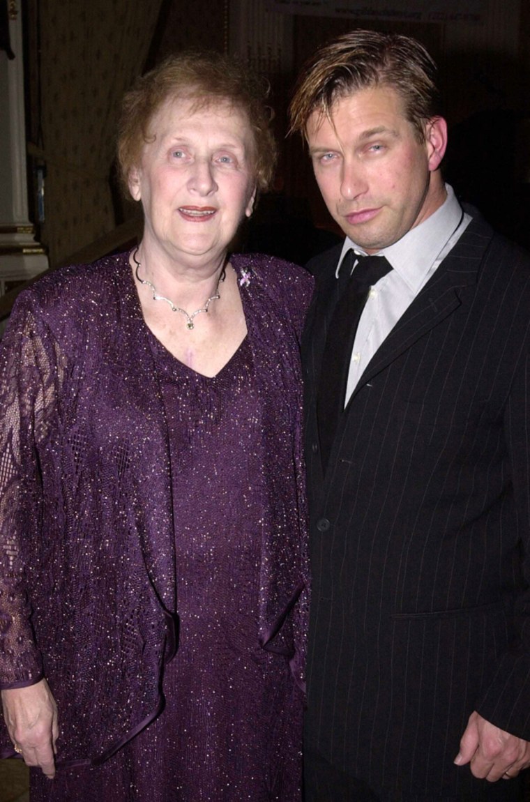 Stephen Baldwin And Mother At Gilda's Club Comedy Gala