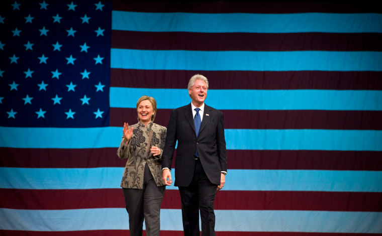 Bill Clinton Hosts DC Fundraiser For Hillary Clinton