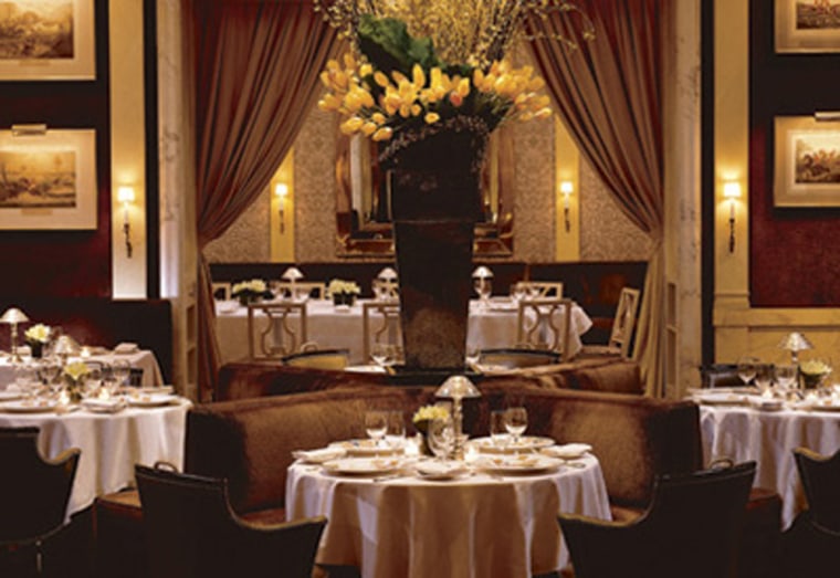 Posh and high-end, the Carlyle is situated in the Upper East Side, near the Met and Central Park. A quintessential, old-school New York hotel, the lavish décor is preppy perfection. Karine Bakhoum of KB Network News says the Carlyle hotel's restaurant 'brings art back to lunching.'