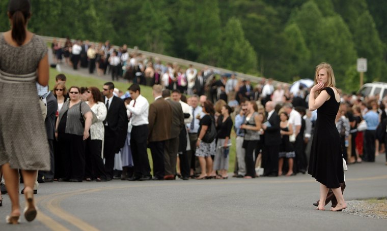 Faithful Gather For Funeral Of Jerry Falwell