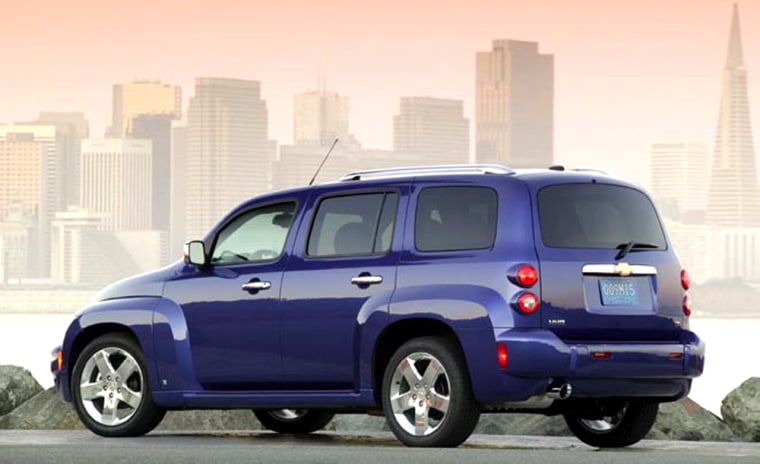 The deep violet-blue color of this Chevrolet HHR is expected to be ‘especially hot’ in coming years. 