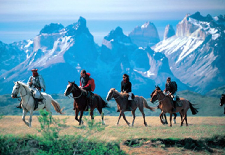 Owned by a serious equestrian and infused with gaucho influences, Explora en Patagonia in Torres del Paine National Park, Chile, offers guests enough riding options to fill an entire horse-centric week.