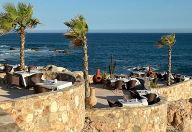 From the luxury line of Aubergine Resorts, Esperanze, in San Jose del Cabo, is a collection of villas and casitas arranged atop a rocky cliff and connected by an intricate web of landscaped stone paths.