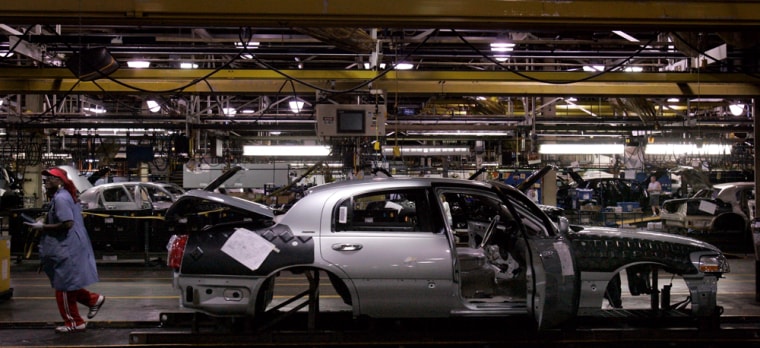 A study says American automakers made productivity gains because leader Toyota slipped a bit.