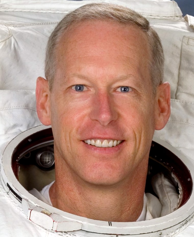 Mission Specialist Patrick G. Forrester 
Forrester, who conducted two spacewalks on the STS-105 mission, is assigned as a mission specialist for STS-117.