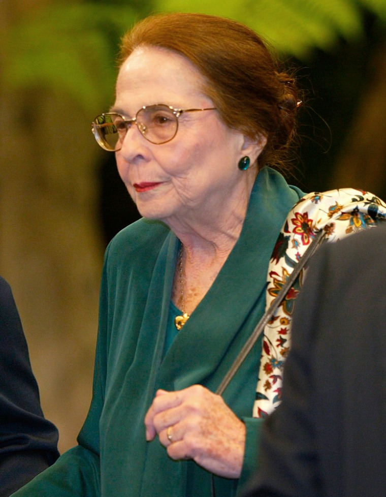 File photo of Espin during an event at Havana's Revolution Palace