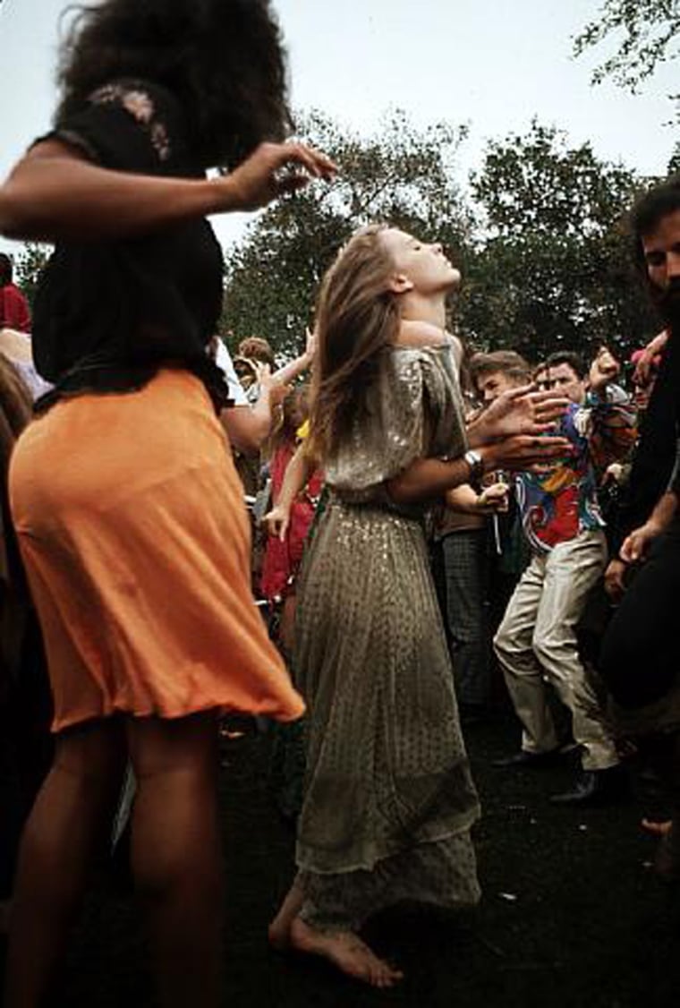 Hippies Dancing at Love-In