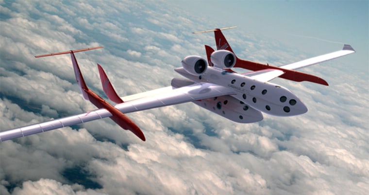Interest in spaceflight is still strong although SpaceShipTwo, illustrated here, is slated to launch late 2009 the earliest.