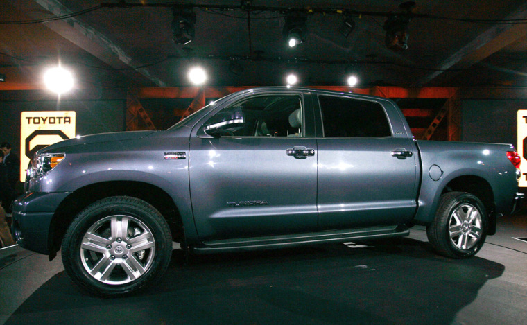 The new Toyota Tundra Crewmax full-size