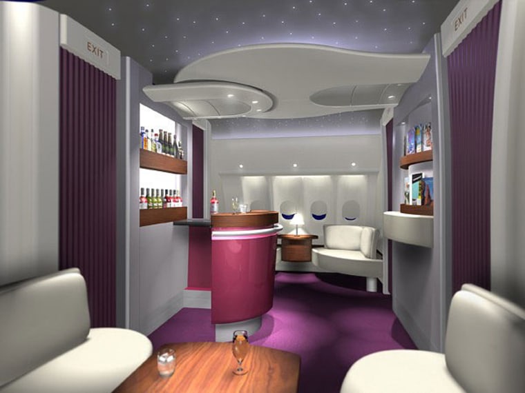 Passengers flying first-class on Qatar Airways get caviar service, full-size pillows, white linen mattresses, Australian wool blankets and Bulgari toiletry kits. The seats are 79 inches long, have 15-inch LCD screens and come with a 23-inch meal table that allows dining for two, just as in a restaurant.
