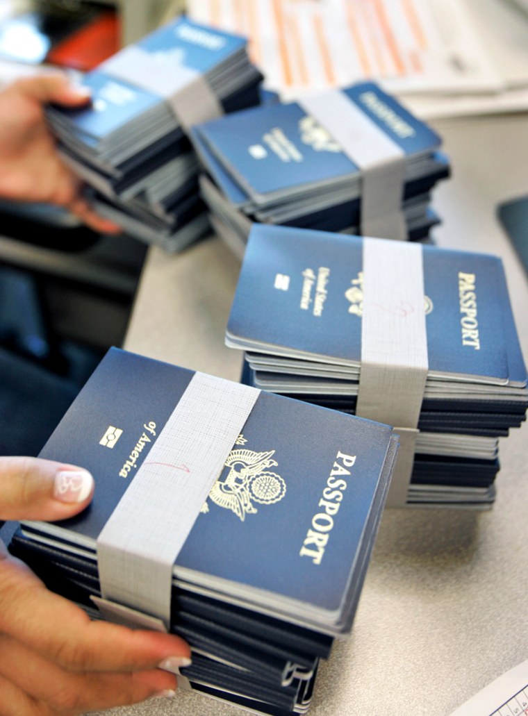 Prior to the new security laws passed by Congress, about one in five U.S. citizens had passports. This year, the figure is already approaching one in four, and should be one in two in four years, said Ann Barrett, the director of passport services.