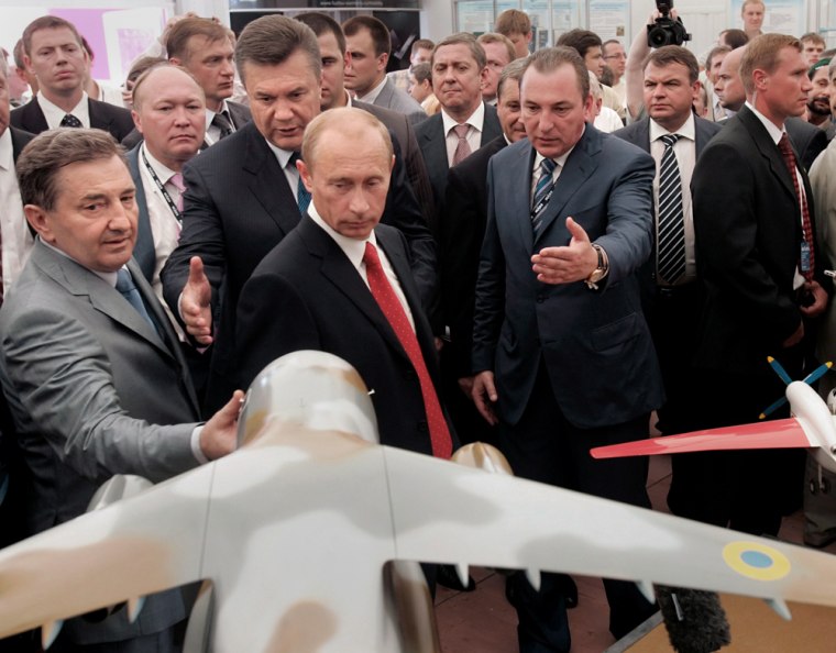 Russian President attends MAKS-2007 International Aviation and Space Salon