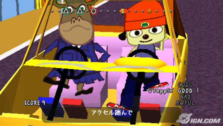 Open Assets] - PaRappa the Rapper steps on the gas! (v1.2)