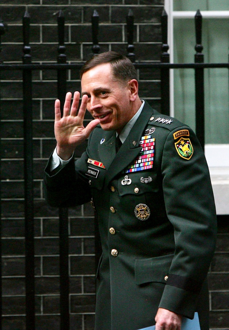 General David Petraeus Hosts News Conference