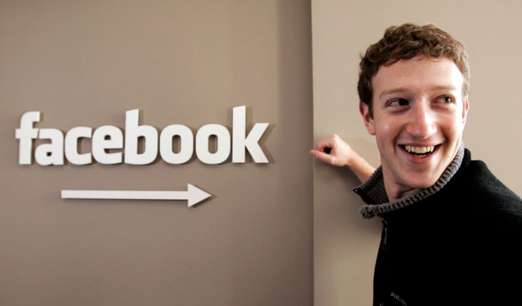 Mark Zuckerberg , Facebook
