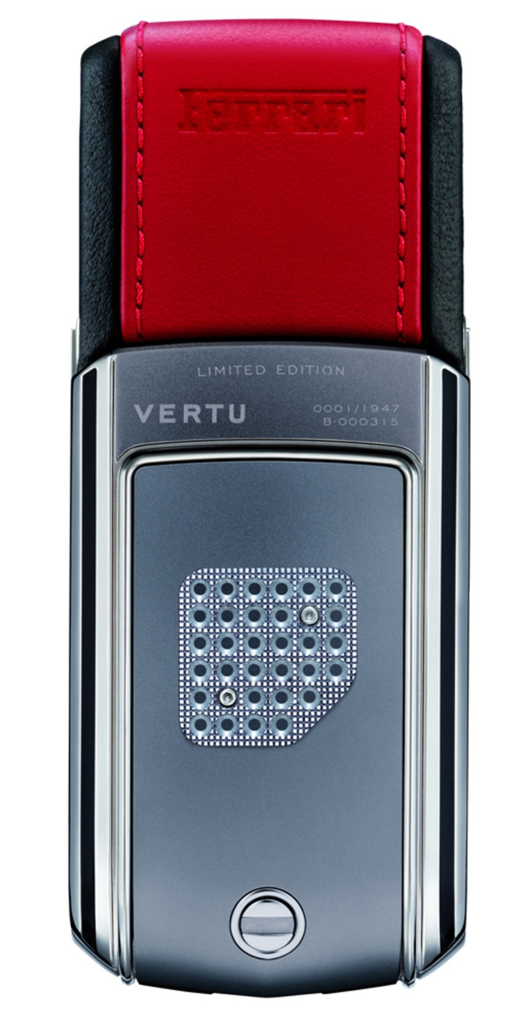 The Ferrari phone from Vertu sells for  $25,000.