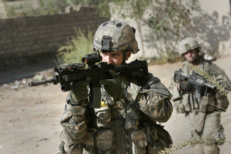 Troops are outfitted with advanced armor and other protection, including high-tech vests, anti-ballistic eyewear, earplugs and fire-retardant gloves. 