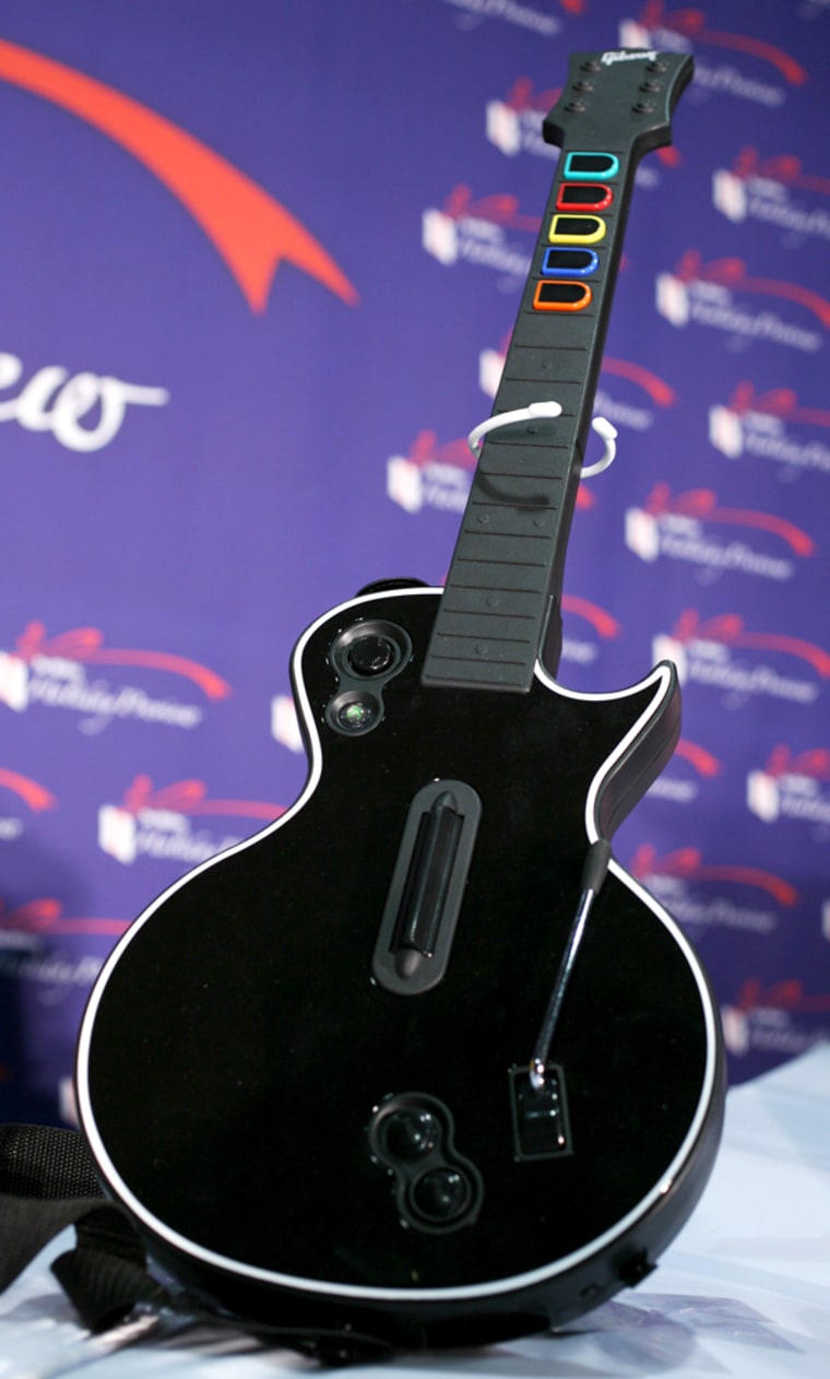 "The Guitar Hero III: Legends of Rock," from Red Octane, was chosen as one of the hot dozen toys for 2007. 
