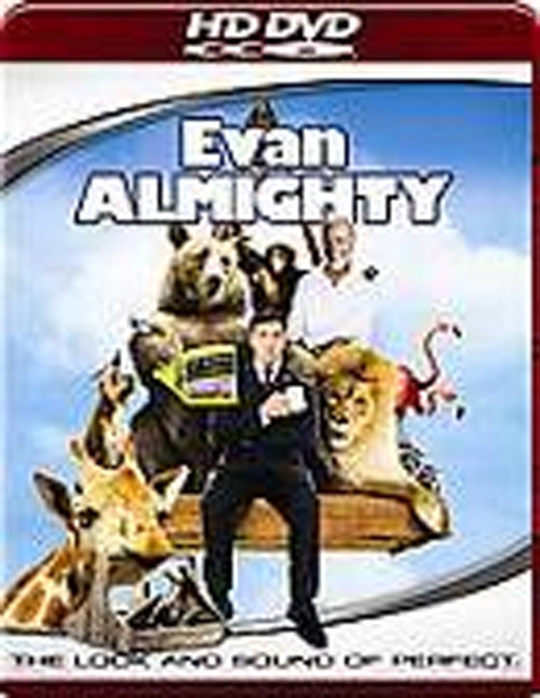 Evan Almighty, to be released Oct. 9, will have a list price of $40.