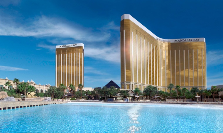 As the location of the famous House of Blues, the 4,332 room Mandalay Bay, in Las Vegas is the spot for travelers looking to be entertained inside and out of the (ear-splitting) casino. An annual summer concert series is held overlooking the wave pool at the beach at Mandalay Bay, which features real sand and a lazy river. Not up for a swim? Check out the Shark Reef aquarium, home to over 2000 animals — and that’s not counting the card sharks. 