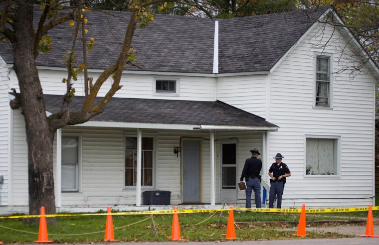 Tyler Peterson gunned down six people and wounded a seventh at this duplex in Crandon, Wis., last weekend.