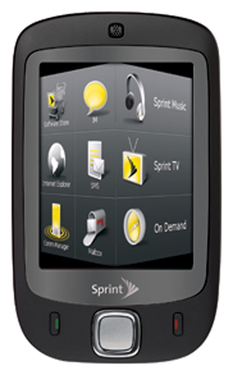 Sprint hopes HTC's Touch will be an iPhone killer.