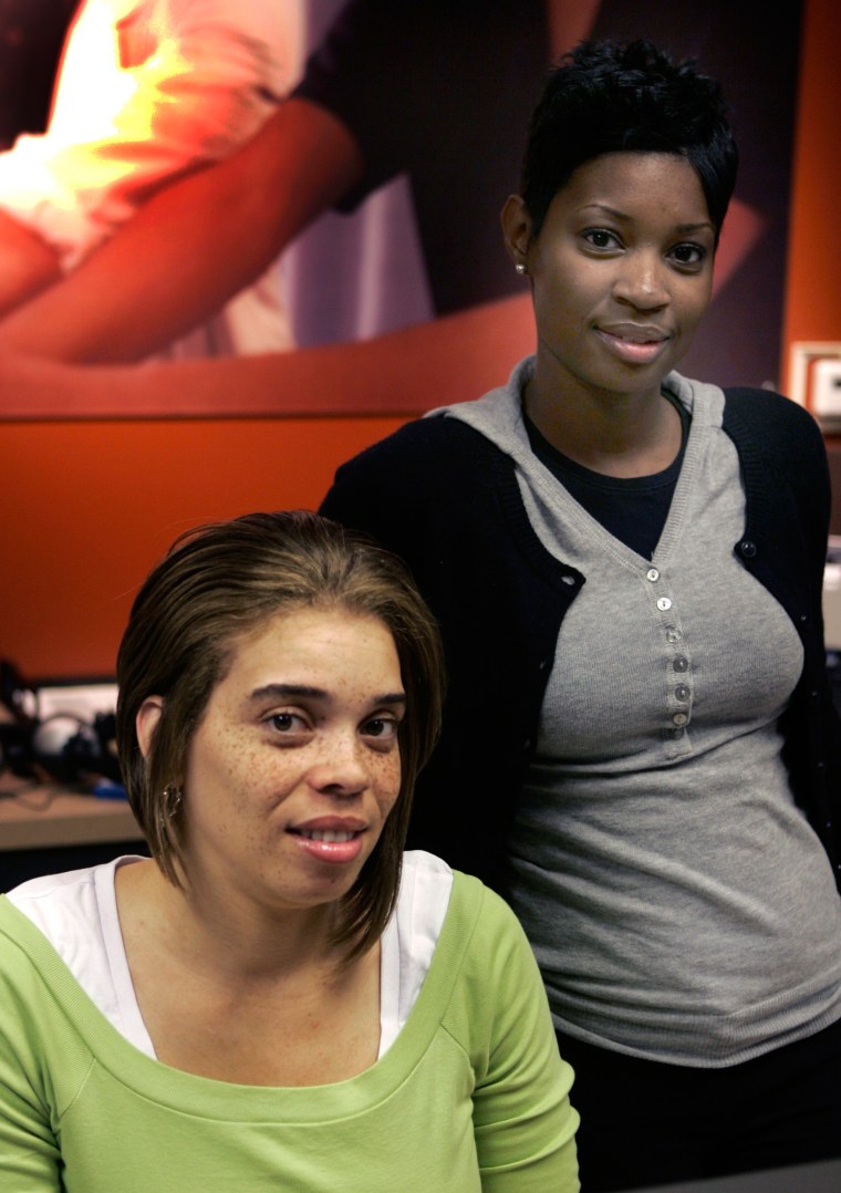 Yasmine Toney, right, was incensed when she heard about a recent club promotion allowing free admission to black women with fair or light skin. 