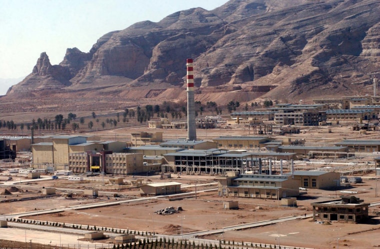 Iran's Uranium Conversion Facility just outside the city of Isfahan, about 200 miles south of Tehran, shown here in March. 