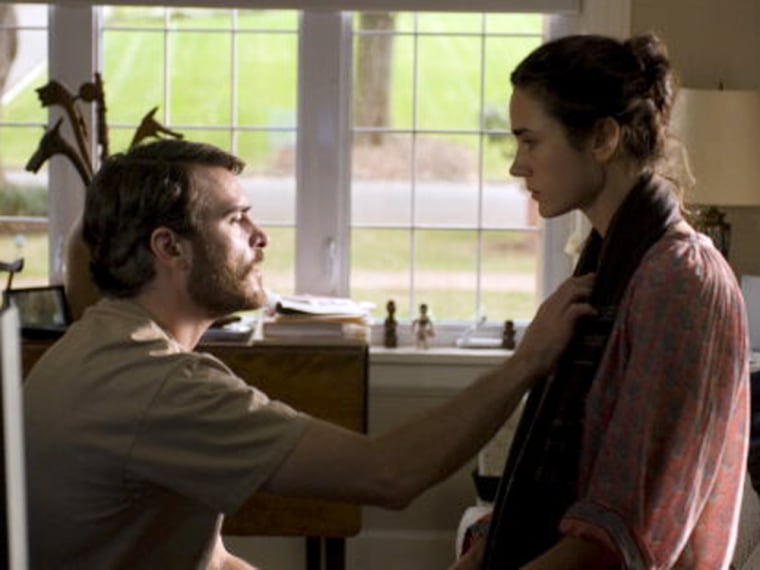 Joaquin Phoenix and Jennifer Connelly in \"Reservation Road.\"