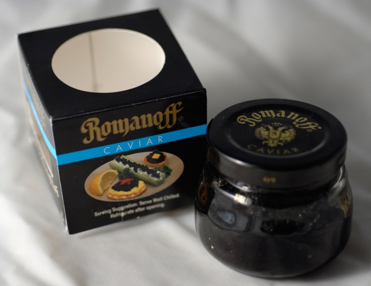 caviar, romanoff