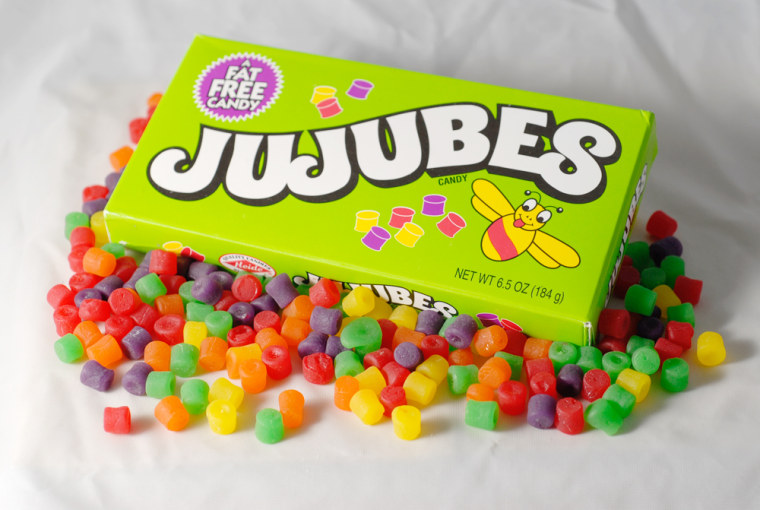 Jujubes, candy, box, jelly, colorful