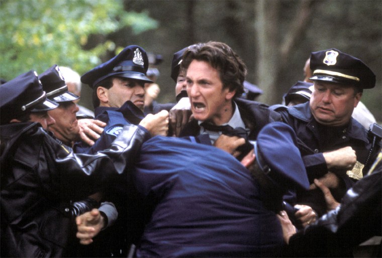 SEAN PENN IN SCENE FROM MYSTIC RIVER