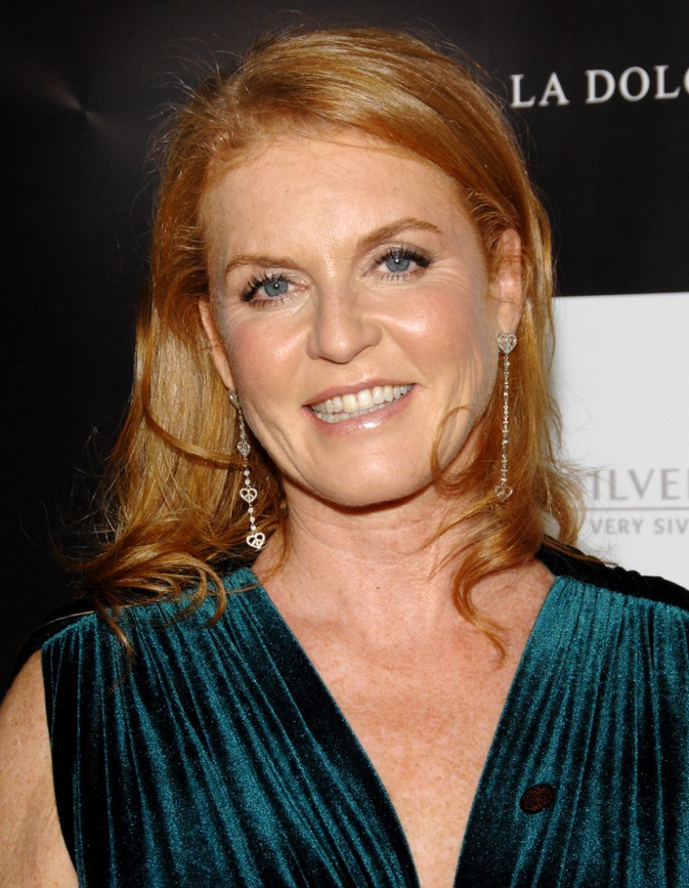 Sarah Ferguson, Duchess of York, is a former member of the British Royal Family. After she and Prince Andrew, with whom she has two daughters - Beatrice and Eugenie - divorced in 1996, Fergie faced criticism for her weight and extravagant lifestyle. <br> <br>These days she's kept busy as a spokesperson for Weight Watchers, Wedgwood and Bath & Body Works and works with a number of U.S. and U.K. charities.