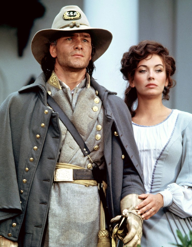 NORTH AND SOUTH BOOK II, Patrick Swayze, Lesley-Anne Down, 1986, (c)Warner Bros. Television/courtesy Everett Collection