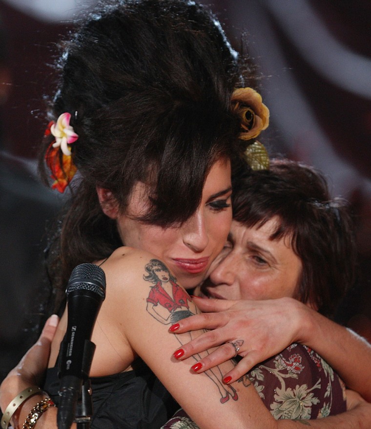 Image: Amy Winehouse and her mother Janis Winehouse