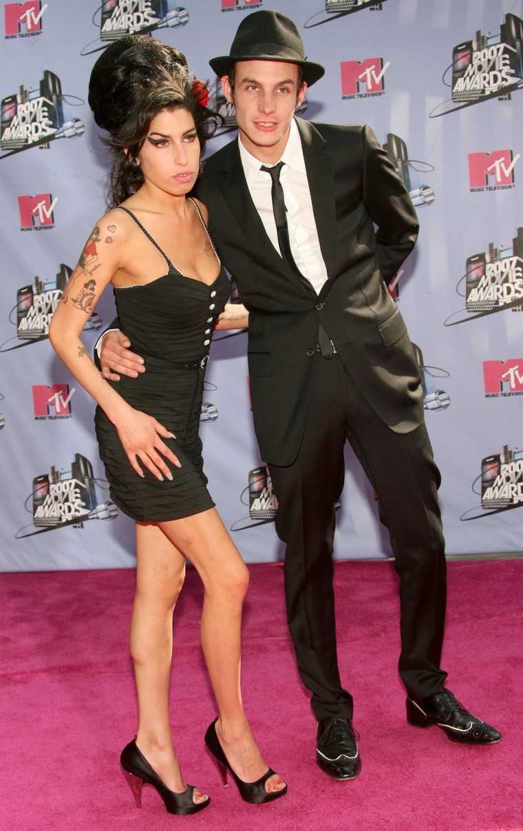 Image: Amy Winehouse and husband Blake Fielder-Civil
