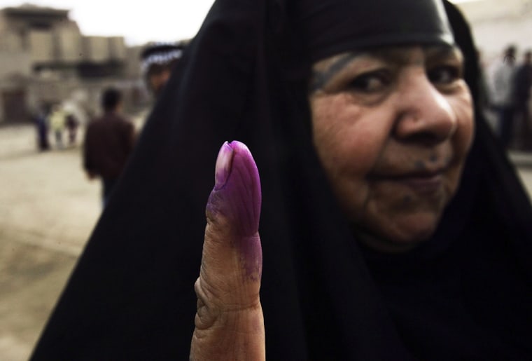 Iraqis Vote in Sadr City