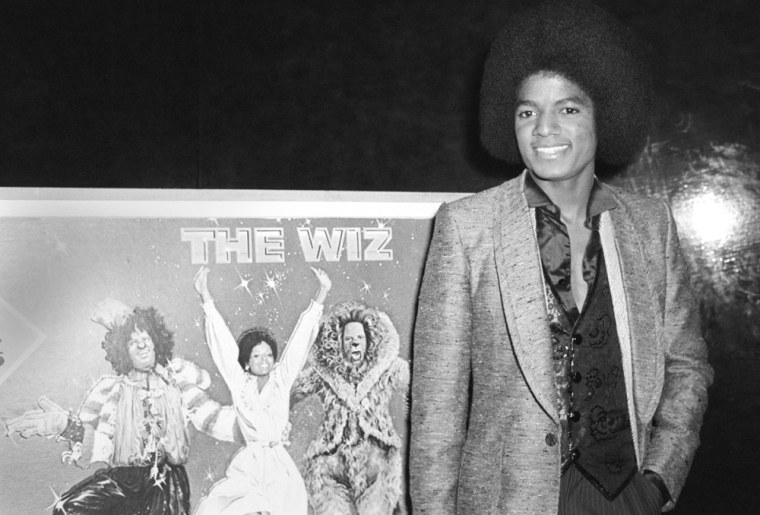 Michael Jackson At Opening Of Wiz