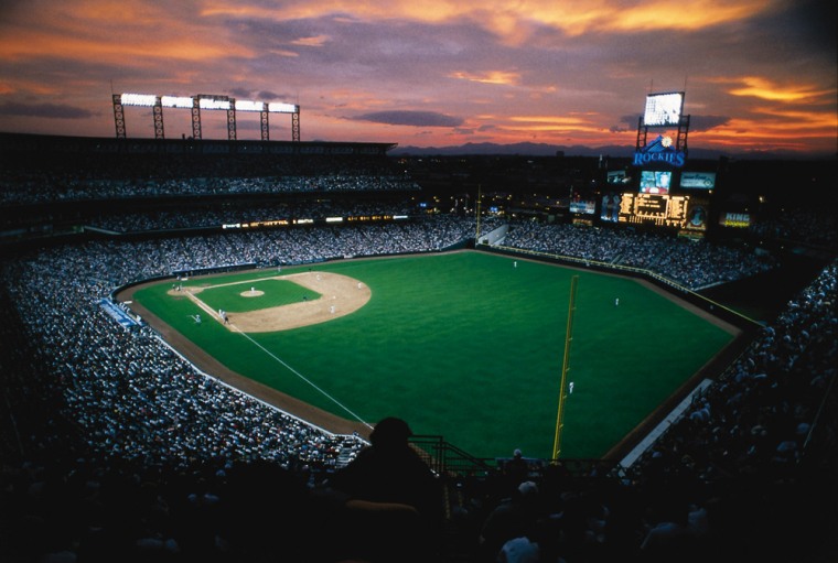 Coors Field, the home of Major League Baseball's Colorado Rockies, has 50,000 seats with stunning views of Denver and the mountains.