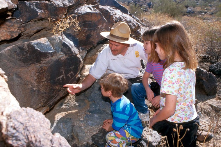 Petroglyphs, or ancient rock drawings, are an indication of the cultures that inhabited Phoenix before the city grew to be the fifth-largest in the U.S.
