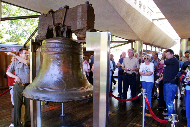 Photo dated 12 September, 2001 shows visitors to t