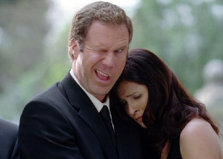 2005  - Will Farrell as the divorce crasher. The outrageous comedy \"Wedding Crashers\" stars Vince Vaughn and Owen Wilson as divorce mediators and lifelong friends who have never met a wedding they couldn't get themselves into.