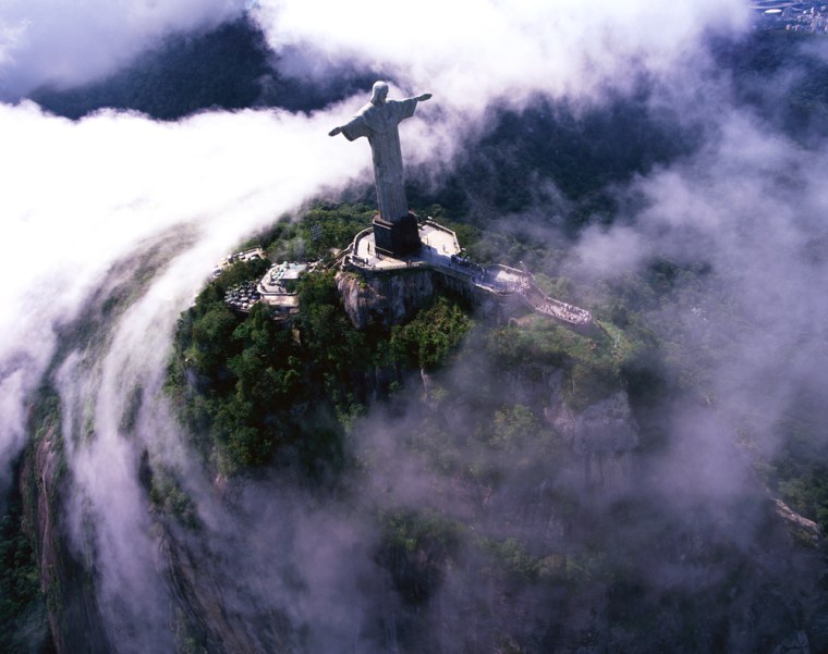 <Christ the Redeemer> Towers Above Corcovado