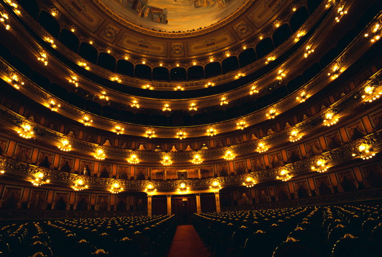 Interior of Teatro Colon
