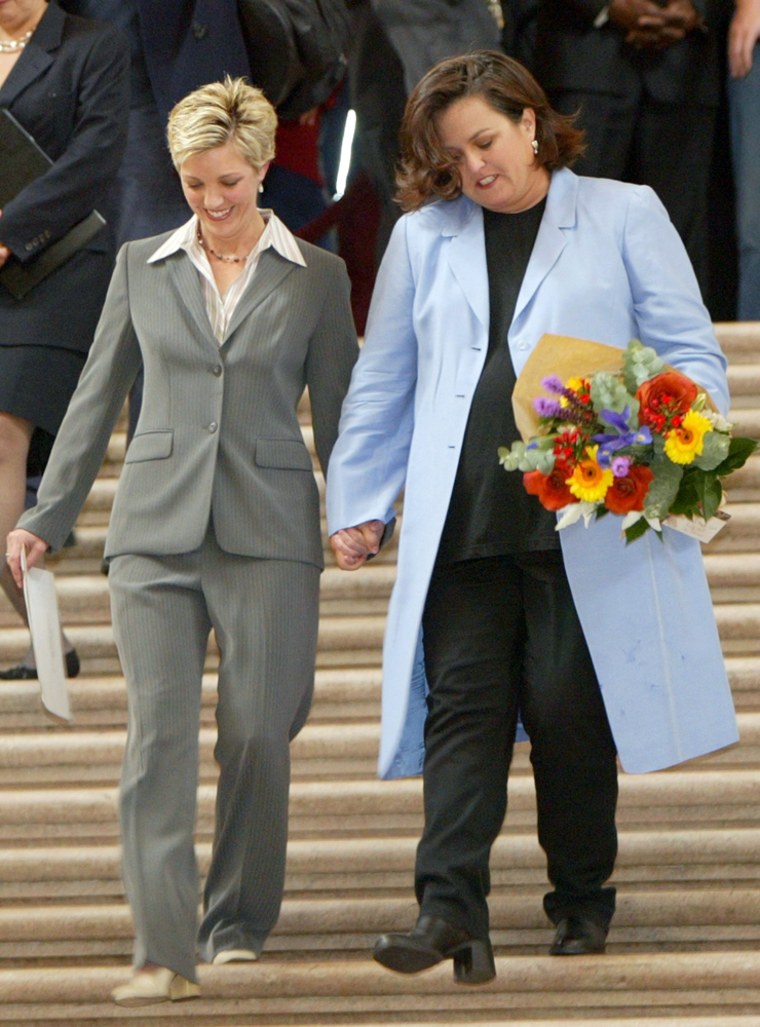 Rosie O'Donnell Marries Girlfriend In Same-Sex Marriage