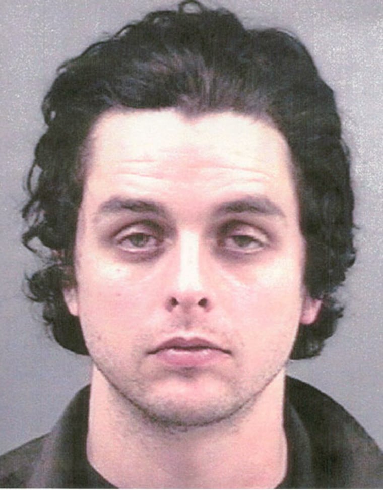 Green Day frontman Billie Joe Armstrong was arrested by Berkeley, California cops in January 2003 and charged with drunk driving. The 30-year-old punk rocker was behind the wheel of his black BMW convertible when police pulled him over for speeding. After smelling booze on his breath, police administered a Breathalyer test, with Armstrong blowing a .18, more than twice the state's legal limit of .08.