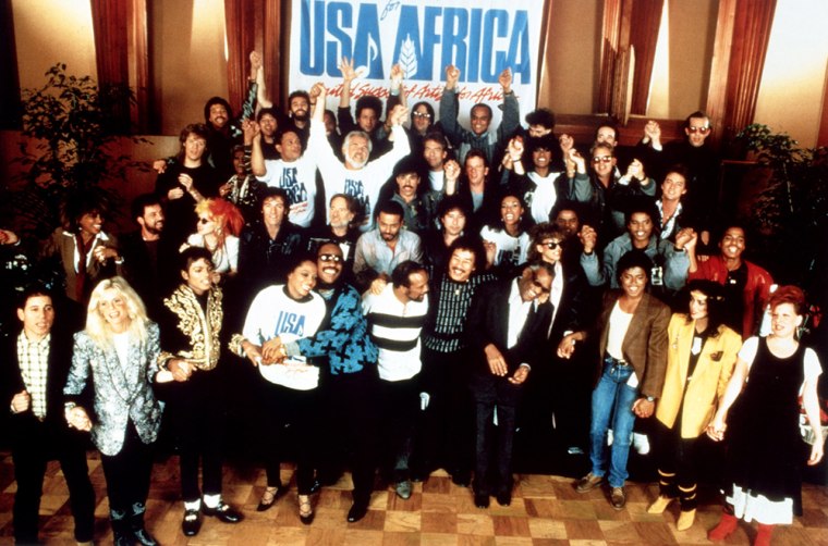 USA FOR AFRICA: WE ARE THE WORLD, 1985