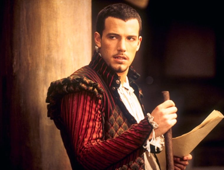 Shakespeare in Love (1998) A young and broke Shakespeare falls in love with a woman, inspiring him to write \"Romeo and Juliet.\"